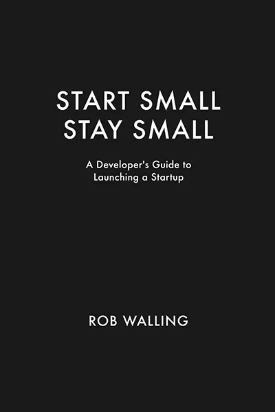 Start Small, Stay Small 책 표지